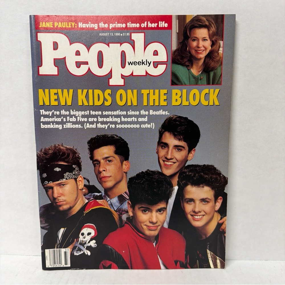 Vintage People Weekly Magazine - New Kids on the Block Cover